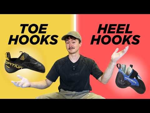 Toe Hooks vs Heel Hooks: When to Use Each in Climbing