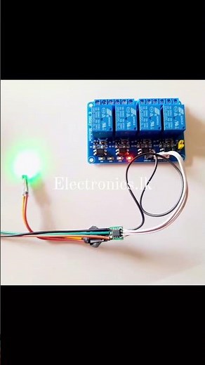 WS2811 Addressable DC5V Relay Module Control