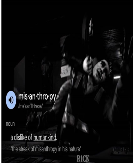 Misanthropy is the general hatred, distrust, or contempt for the human species, human nature, and human behavior. Driven by a belief that humanity is profoundly flawed, unethical, or destructive, it manifests as cynicism, antisocial behavior, or social withdrawal. Common causes include experiencing betrayal, observing widespread societal flaws like cruelty or hypocrisy, and deep-seated disappointment in human actions. #edit #misanthropy #hatredthegame #hatrededit