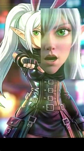 Lef - ｢Bunny Elf｣ Music Video #pop #rap #ELF #BUNNY #anime #animeedit #finalfantasy #ff14 #gaming