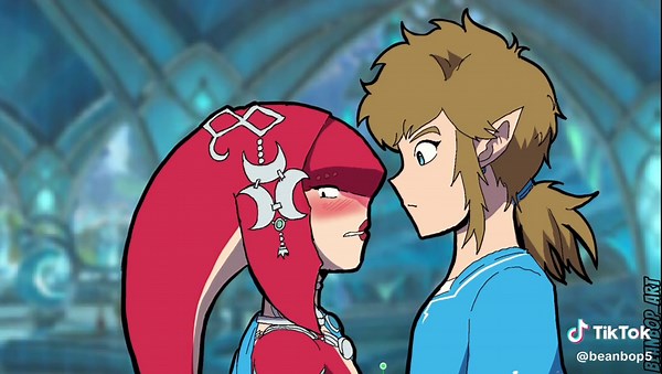 Ik i’m late to the party but I finished playing the Legend of Zelda BOTW game as of recently. It’s really good! 👍 Hope you all enjoy and have a Blessed Day! • • • #legendofzelda #botw #breathofthewild #link #zelda #mipha #sidon #nintendo #digitalart #art #artistsoftiktok #artist #videogame #gaming #procreate #cute #funny #humor #meme #fypage #foryou