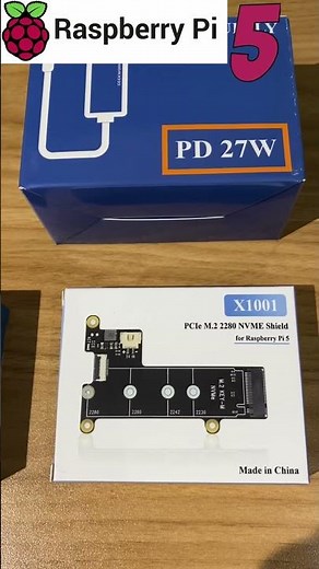 Raspberry Pi5 PCIe m.2 NVMe adaptors from Geekworm #raspberrypi5