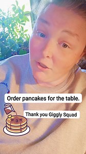 Let's normalize ordering pancakes for the table at EVERY brunch.... #GigglySquad | Chelsa Pruden