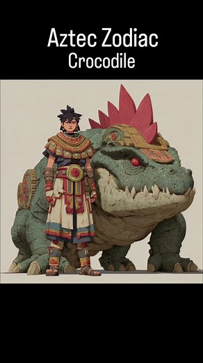 11K views · 253 reactions | Aztec Zodiac: Cipactli While Cipactlli is often translated as crocodile or alligator, it actually translate to Caiman. #aztec #zodiac #education #history #azteczodiac | Thestorytimeguy | Facebook