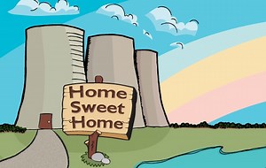 The safest place in Japan right now might be inside a nuke plant