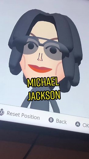 How to make a Michael Jackson Mii! #michaeljackson #mii #fyp | michaeljackson
