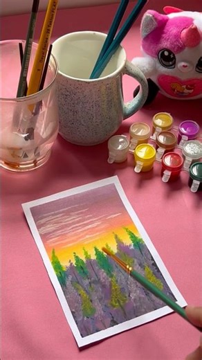 Easy painting ideas🎨 #ytshorts #shorts #painting #artisticaspirant