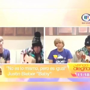 Baby de Justin Bieber. ¿Y si me tiñó el cabello de rubio? 🙄😂 | Mauricio Mancera