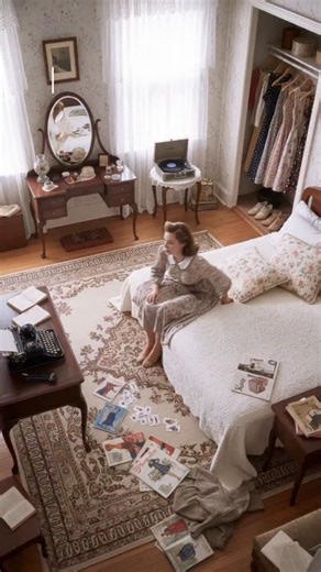 A Girl’s Room Through Time 💕 — Bedrooms through the Decades⁠ #vintagevibes #nostalgia #aesthetic #vintagefashion | Vintage Memories 66