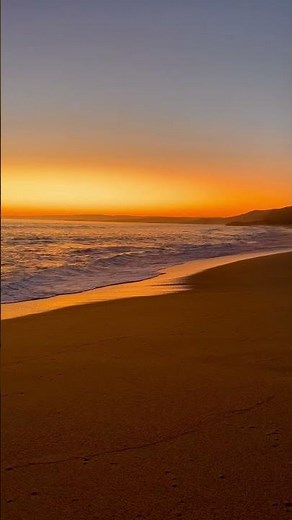 Dreamy Ocean Sunset 🌊✨ | Porcelain by Moby (The Beach)