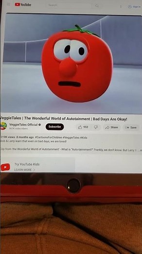 VeggieTales: The Wonderful World of Auto-tainment joke 1