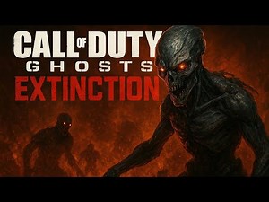 🔥 Call of Duty Ghosts Extinction Mode Gameplay | Surviving the Alien Invasion! 👽(No commentary)
