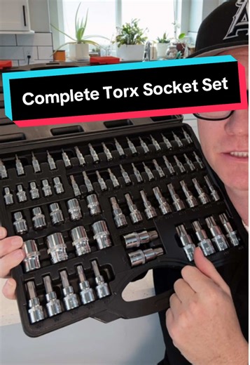 Complete TORX Socket Set for Mechanics and DIY Enthusiasts