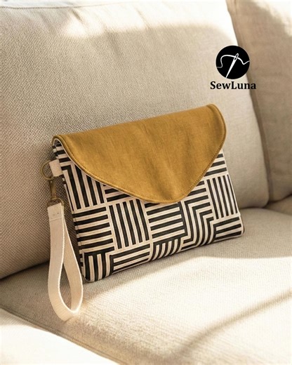 Maya Wristlet Clutch PDF Sewing Pattern | Beginner Wristlet DIY | Digital Handbag Download - Etsy Canada