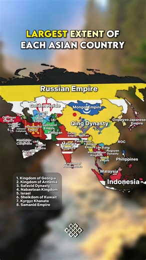 Empire Mapping: History of Countries and Kingdoms in Asia