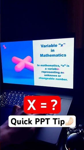 What Does “x” Mean in Math? ✨ Easy PPT Explanation
