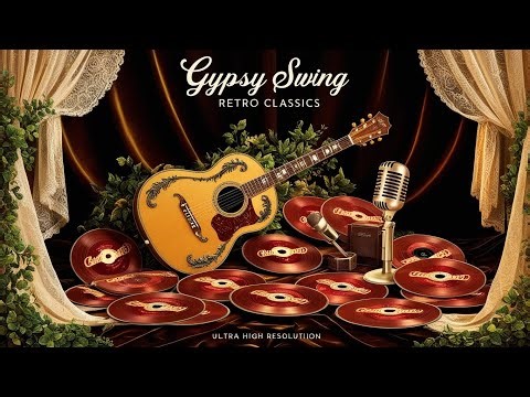 Slow Gypsy Swing Jazz Instrumental Music for Relax & Unwind | Playlist for Smooth Relaxing Ambience