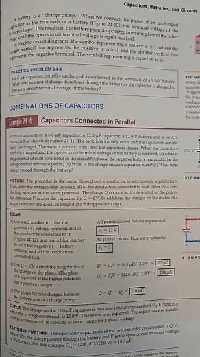 Circuits with Capacitors and Batteries