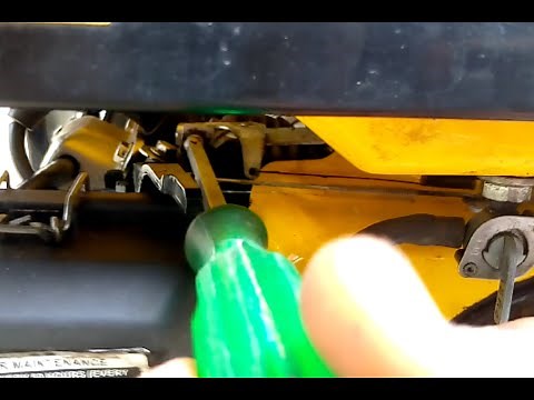 Where and how to increase and decrease your generator's current and speed