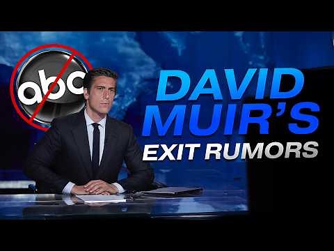 David Muir Addresses the Rumors About Quitting ABC
