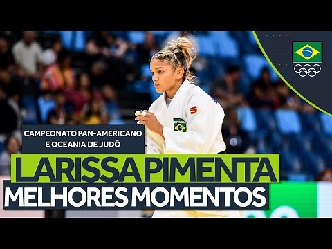 LARISSA PIMENTA é OURO no CAMPEONATO PAN-AMERICANO E OCEANIA DE JUDÔ!
