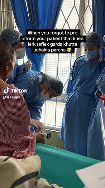 eekshanam swyamwaram: Patient's Knee Jerk Reflex