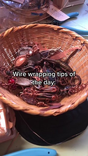 Wire wrapping tips! #jewelry #wirewrapping #wireweaving #tipsandtricks