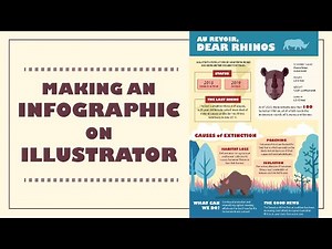 Making an INFOGRAPHIC on ADOBE ILLUSTRATOR!