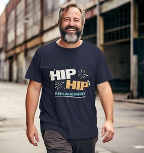 Hip Hip Replacement T-shirt - Etsy UK
