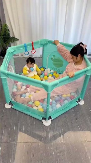 Kids Party Foldable Indoor Outdoor Play Pool 📌