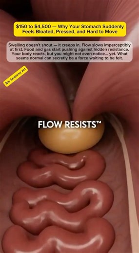 $150 to $4,500 — Why Your Stomach Suddenly Feels Bloated, Pressed, and Hard to Move