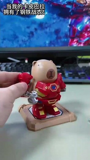 You won’t believe how this capybara becomes a mecha superhero!