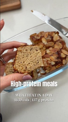 High-protein “what I eat in a day” ✨