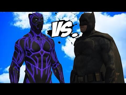 Black Panther vs Batman - Epic Superheroes Battle
