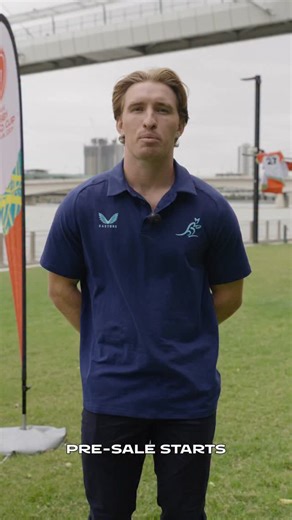 You heard the man‼️ Create and activate your ticketing account access to the #RWC2027 Presale now! | Rugby World Cup