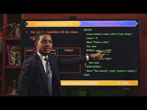 IP INFO Computer science Form five Catch up lesson 3 Internal components