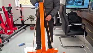 Amazon.com: 2 Ton Folding Hydraulic Engine Hoist with Lever, Folding Engine Shop Crane Hoist Lift, Heavy Cherry Picker with 6 Wheels for Garage, Workshop,Black : Automotive