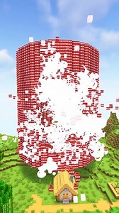 80K views · 681 reactions | Minecraft TNT vs Villagers Exp 勞 #minecraft #minecraftbuilds #minecraftbuilding #minecrafttutorial | Ashwaa | Facebook