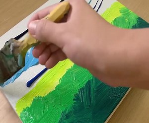 Color mixing / apple | Art Skills