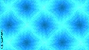 Background with moving pattern in squares and geometric depth. Motion. Mosaic background with floral pattern. Geometric mosaic background with moving hypnotic figures Stock Video