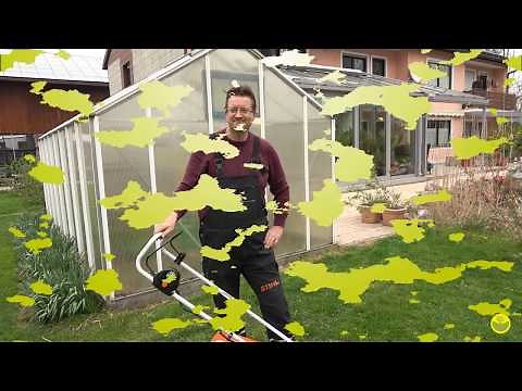 Stihl battery mower RMA 235 presented in detail and a test mowing session!