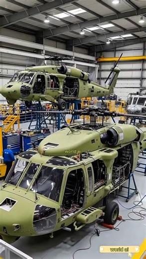 Modern Helicopters Are Built from Start to Finish