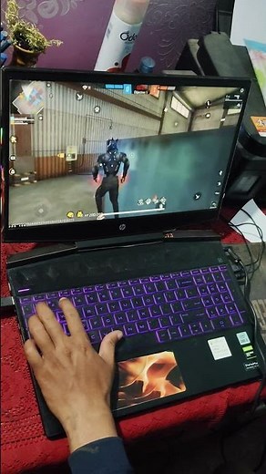 freefire new laptop handcam gameplay|how to play freefire in pc #laptop #pc #pcsetup #freefire