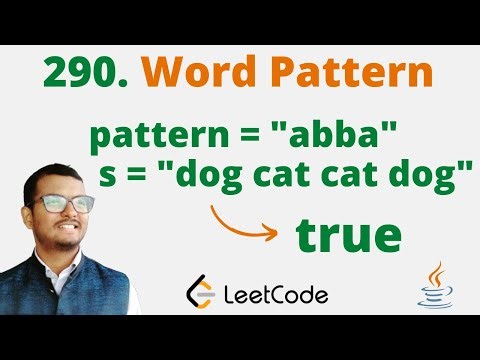 290. Word Pattern || Java || Leetcode || Hindi
