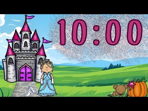 Cinderella 10 min timer (silent with alarm at end)
