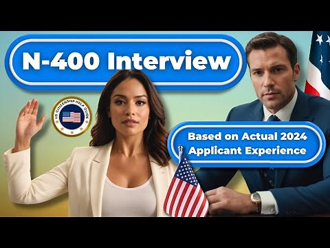 Naturalization Interview U.S. Citizenship Test, Questions/Answers, N-400, Ciudadanía Americana
