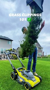 Grass Clippings 101 ✅️ Bag it, mulch it, or let it fly—our 40V mower gives you options with the industry’s best cut performance. With Father’s Day around the corner, now’s the perfect time to level up Dad’s lawn game. #AToolForEveryYard Shop the 40V HP Brushless 21” Self-Propelled Multi-Blade Mower & our full lineup of NEW 40V Mowers >> go.ryo.bi/3BVQ1w 📸: Ope. It’s Mow Time | RYOBI TOOLS USA