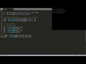 Coding a simple neural network for solving XOR problem (in 7minutes) [Python with Tensorflow]