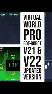 Virtual World Pro Bot V21 & V22 | Auto Trading Signal Software🔥🔥🔥#Shorts
