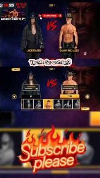 WWE 2K25 Mobile Gameplay: Undertaker vs Shawn Michaels Revealed#wwe2k25 #mobilegaming #undertaker